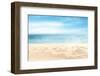 Sea Sand Sky and Summer Day-S_Photo-Framed Photographic Print