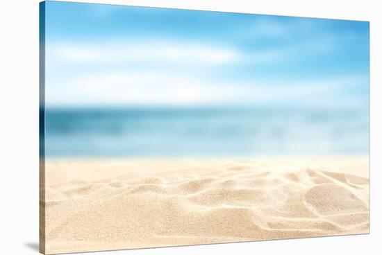 Sea Sand Sky and Summer Day-S_Photo-Stretched Canvas