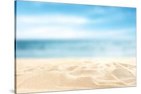 Sea Sand Sky and Summer Day-S_Photo-Stretched Canvas