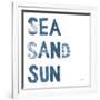 Sea Sand Sun IV-Courtney Prahl-Framed Art Print