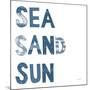 Sea Sand Sun IV-Courtney Prahl-Mounted Art Print