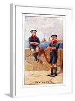 Sea Scouts, 1929-English School-Framed Giclee Print