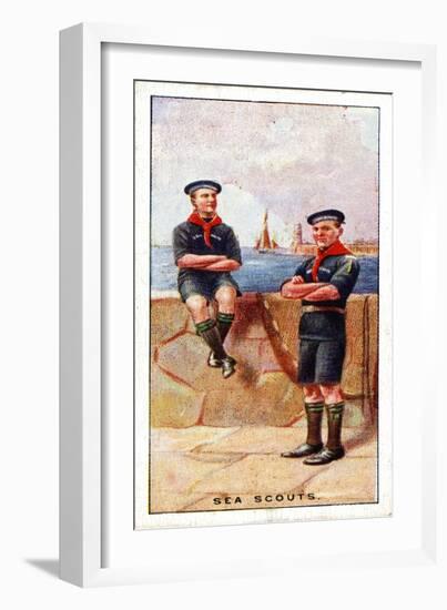 Sea Scouts, 1929-English School-Framed Giclee Print
