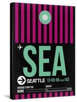 SEA Seattle Luggage Tag 2-NaxArt-Stretched Canvas