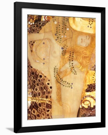 Sea Serpent, c.1907-Gustav Klimt-Framed Art Print