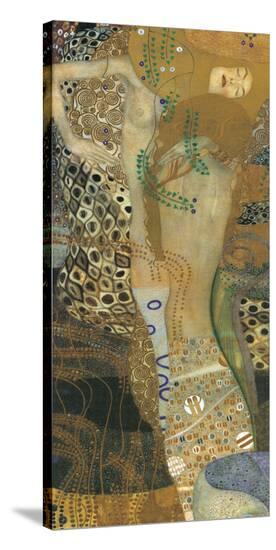 Sea Serpent II, 1907-Gustav Klimt-Stretched Canvas