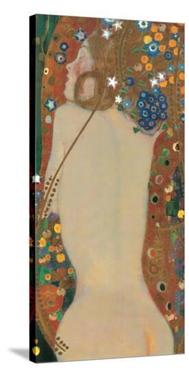 Sea Serpent IV, 1907-Gustav Klimt-Stretched Canvas