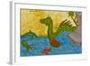 Sea Serpent, Kykkos Monastery, Troodos Mountains, Cyprus-null-Framed Giclee Print