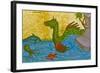 Sea Serpent, Kykkos Monastery, Troodos Mountains, Cyprus-null-Framed Giclee Print