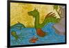 Sea Serpent, Kykkos Monastery, Troodos Mountains, Cyprus-null-Framed Giclee Print