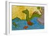 Sea Serpent, Kykkos Monastery, Troodos Mountains, Cyprus-null-Framed Giclee Print