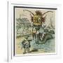 Sea-Serpent Season-Frederick Burr Opper-Framed Art Print