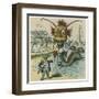 Sea-Serpent Season-Frederick Burr Opper-Framed Art Print