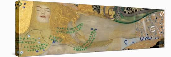 Sea Serpents I-Gustav Klimt-Stretched Canvas