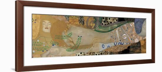 Sea Serpents I-Gustav Klimt-Framed Premium Giclee Print