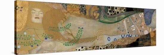 Sea Serpents I-Gustav Klimt-Stretched Canvas