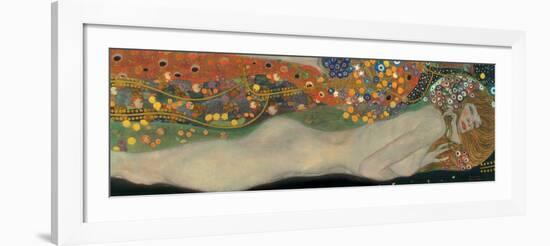 Sea Serpents III-Gustav Klimt-Framed Art Print