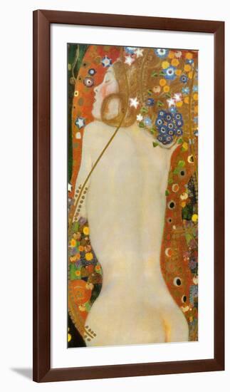 Sea Serpents IV, c.1907-Gustav Klimt-Framed Art Print