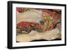 Sea Serpents-Gustav Klimt-Framed Art Print