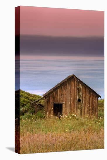 Sea Shack and Watermelon Sky-Vincent James-Stretched Canvas