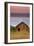 Sea Shack and Watermelon Sky-Vincent James-Framed Photographic Print