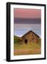 Sea Shack and Watermelon Sky-Vincent James-Framed Photographic Print