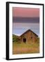 Sea Shack and Watermelon Sky-Vincent James-Framed Photographic Print