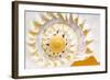 Sea Shell Abst No.4-Shams Rasheed-Framed Giclee Print