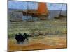 Sea Shore, Brittany, C.1890-92-Emile Jourdan-Mounted Giclee Print