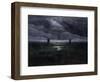 Sea Shore in Moonlight, 1835-36-Caspar David Friedrich-Framed Premium Giclee Print