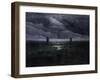 Sea Shore in Moonlight, 1835-36-Caspar David Friedrich-Framed Giclee Print