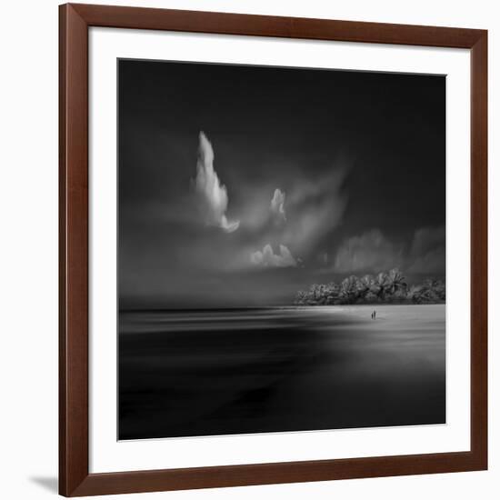 Sea Shore View-Antonyus Bunjamin (Abe)-Framed Giclee Print