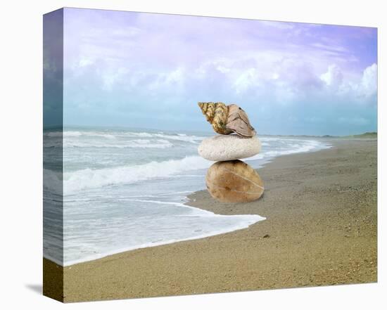 Sea Shrine-Christine Simpson-Stretched Canvas