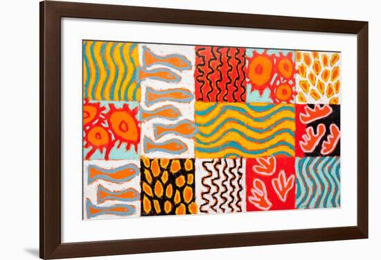 Sea Side, 2010-Gordon Hopkins-Framed Giclee Print