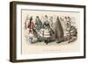 Sea Side Fashion 1863, Leech-John Leech-Framed Art Print