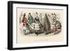 Sea Side Fashion 1863, Leech-John Leech-Framed Art Print