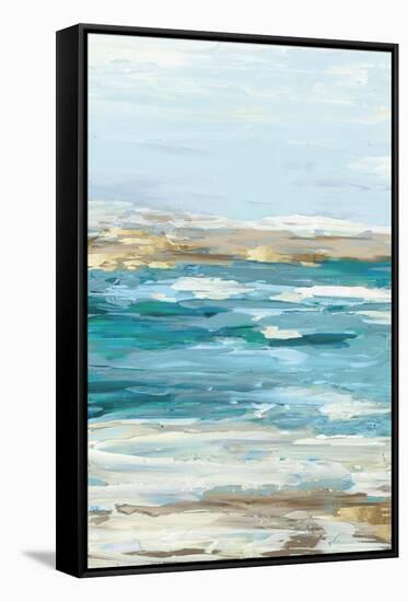 Sea Side I-Eva Watts-Framed Stretched Canvas