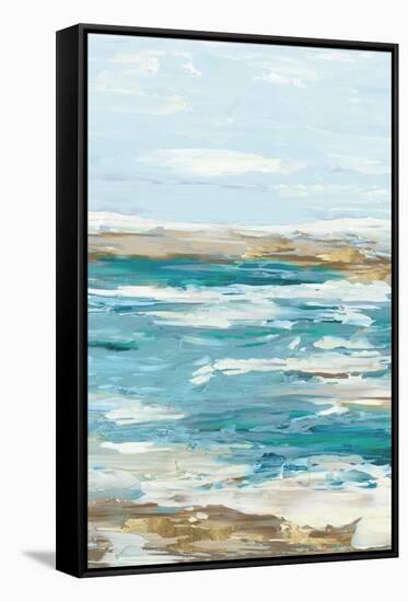 Sea Side II-Eva Watts-Framed Stretched Canvas