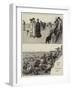 Sea Side Sketches, the Luxury of Idleness-Alfred Edward Emslie-Framed Giclee Print