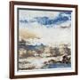 Sea, Sky and Sand-Elizabeth Kay-Framed Art Print