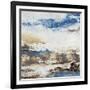 Sea, Sky and Sand-Elizabeth Kay-Framed Art Print