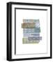 Sea & Sky I-P^G^ Gravele-Framed Art Print