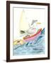 Sea Song - Playmate-Marsha Winborn-Framed Giclee Print