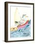 Sea Song - Playmate-Marsha Winborn-Framed Giclee Print