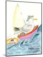 Sea Song - Playmate-Marsha Winborn-Mounted Giclee Print