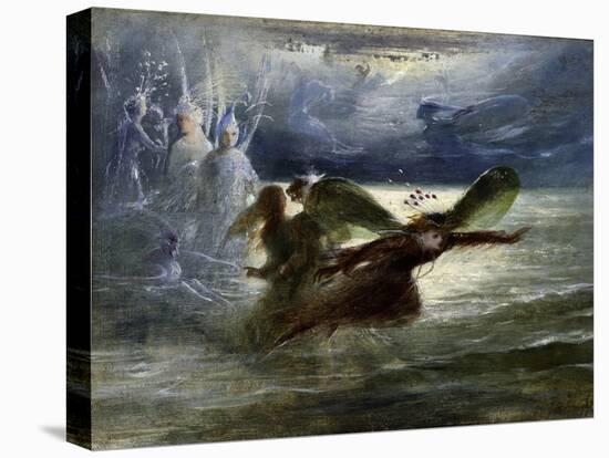 Sea Sprites, C.1870-John Anster Fitzgerald-Stretched Canvas