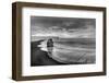 Sea Stack and Black Sand Beach Near Vik, Iceland-Chuck Haney-Framed Photographic Print