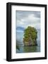 Sea stack in the bay of Pago Pago, Tutuila Island, American Samoa.-Jerry Ginsberg-Framed Photographic Print