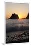 Sea Stacks and Pacific Ocean, Second Beach, Olympic National Park, Washington, USA-Merrill Images-Framed Photographic Print