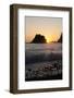 Sea Stacks and Pacific Ocean, Second Beach, Olympic National Park, Washington, USA-Merrill Images-Framed Photographic Print